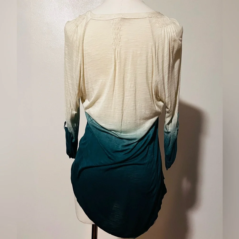 Turquoise Ombré Shirt by TINY - Picture 8 of 11